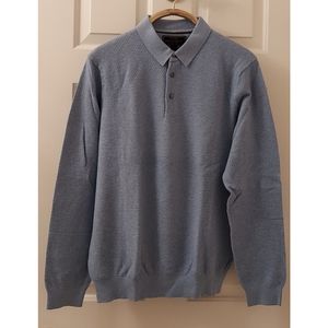 NEW | JoS A Bank Reserve Sweater Cotton & Silk